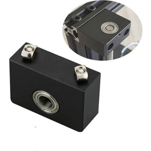 3D printer Accessories Aluminum Z-Axis Leadscrew Top Mount For Creality CR-10 ENDER 3 Ender 3 Pro Metal Z-Rod Bearing Holder