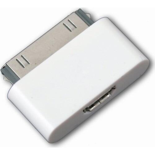 Ascromy 30 pin Dock Connector to Micro USB Cable Adapter For Apple ipod ipad 2 iPhone 4 4S 3GS 4G iPhone4 Charger Carregador