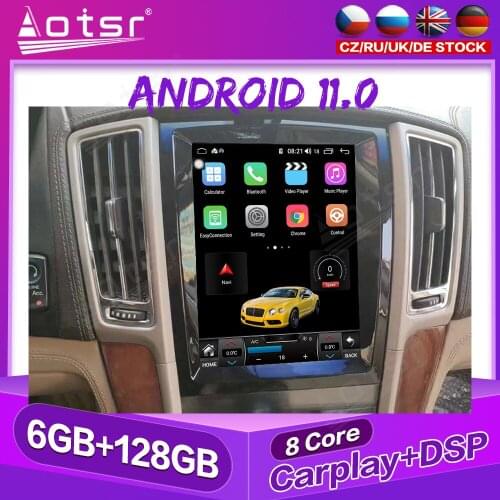 128G Android11 Car GPS Navigation For Cadillac SLS 2007-2012 Auto Stereo Multimedia Radio Video Player Carplay Tape Headunit DSP