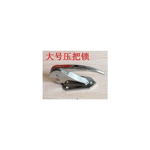 Large size oven door handle zink alloy press style hinge with hook