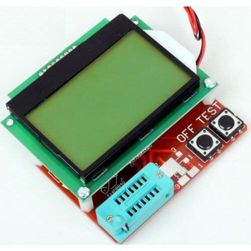 Big LCD Transistor Tester Diode Triode Capacitance ESR Meter MOS/PNP/NPN Mega328