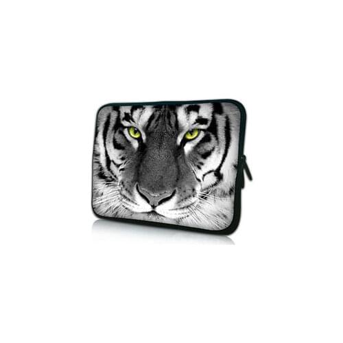 White Tiger Head Bag for MacBook Pro 13 16 Laptop Sleeve for MacBook Pro 15 Water-resistant for MacBook Air 13 Case