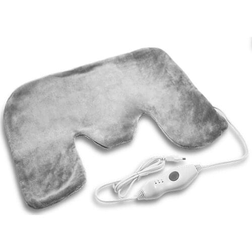 Electric Heating Pad Warmer Heated Mat Large Thermal Blanket Shoulder Neck Back Heating Shawl Wrap Pain Relief Temperature