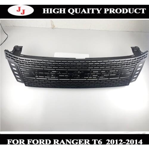 ABS Black Racing grill for Ranger T6 txl pickup 2012 2013 2014