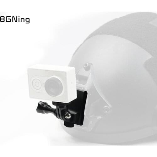 Upgraded Helmet Fixed Mounting Base Adapter Extension Arm Support for Hunting for Gopro Hero 8 7 6 5 4 Yi for Osmo Action Camera