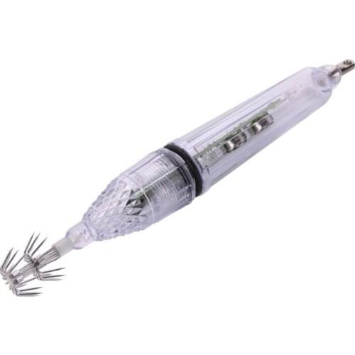 Fishing Supplies LED Waterproof Fish Lamp Deep Drop Underwater Lure Attracting Light Fishing Light Lure