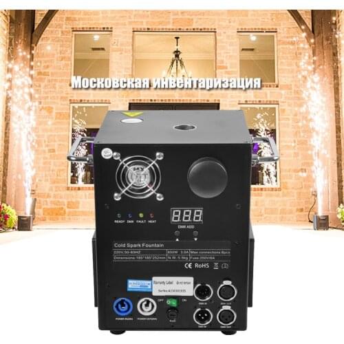 650w Cold Spark Fountain Fireworks Sparkular Machine Wireless Remote Fountain Fireworks Stage Effect For Wedding Party