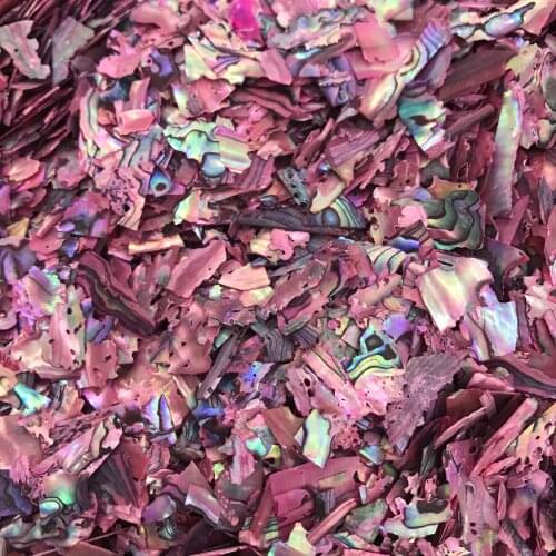 1KG abalone haliotis gigantea manicure pedicure crushed iridescent seashell nail powder glitter irregular patch chip slice