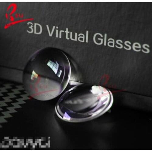 25mm x 45mm Google Cardboard Virtual Reality VR BiConvex Lenses