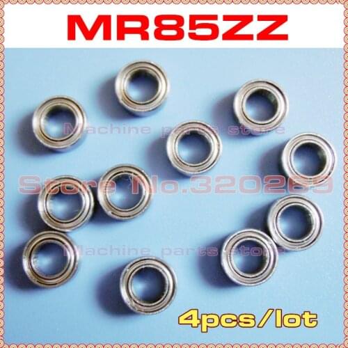 4pcs radial shaft ball bearing 675ZZ MR85ZZ 5*8*2.5 5x8x2.5mm metal shield MR85Z ball bearing