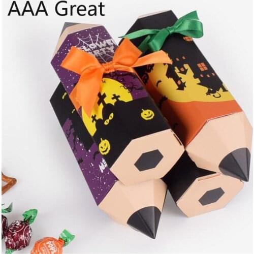 50Pcs/Lot Gift Box Packaging Wedding Favors Candy Boxes Wedding Pencil Decoration Party Supplies Paper Bag Hollywood Chocolate