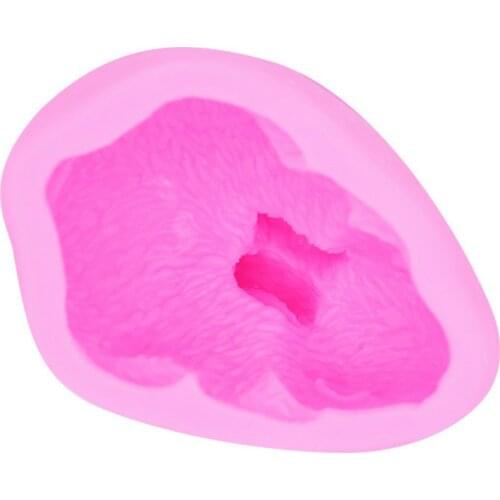 7.5*5*4.5CM DIY Sugar Craft Cake Vintage Petal Rabbit Cake Silicone Mold Fondant Mold Cake Decorating Tools Gum Paste Mold