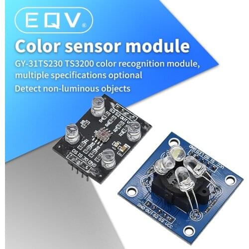 GY-31 TCS3200 Detector Module Color Recognition Sensor Accessories For MCU Arduino TCS230 TCS3200 Recognition Sensor Module
