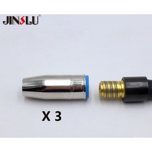 MB 25 25 AK 25AK Nozzle For Mig Welder MIG MAG Welding Torch Consumables Binzel BW Style 145.0042 145.0076 145.0124