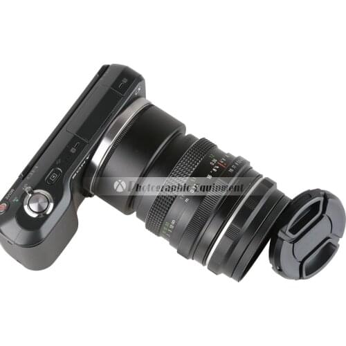 2016 New Metal NEX Camera Macro for Sony A6000 A6300 A6500 A5100 ILCE-5000 A7 A7R A7R II NEX7 Lens Reverse Adapter Protect Kit
