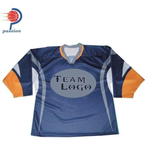 MOQ 5pcs Hot Sale! Customized Sublimation Ice Hockey Jersey For Team Logo