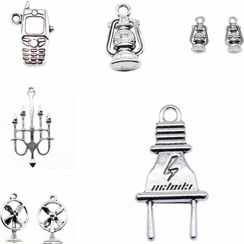 Sejuani diy charms for jewelry making kit pendant for bracelet jewelry accessories Lantern Kerosene Lamp Charms