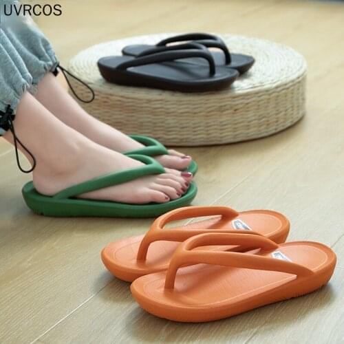 2021 Summer Slippers Women Casual Massage Durable Flip Flops Beach Sandals Female Wedge Shoes Striped Lady Room Slippers