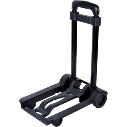 Folding Portable Travel Trailer estic Luggage Cart Portable Hand Cart for Shopping Trolley Shopping Cart
