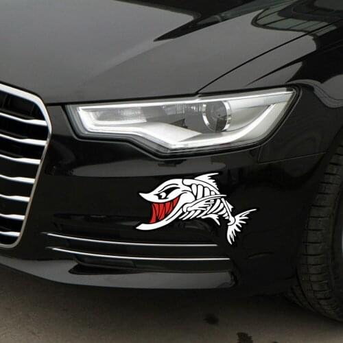 Aliauto Reflective Car Sticker and Decal Go Fishing Car Accessories for Toyota Opel Renault Peugeot Volkswagen Skoda Polo Golf