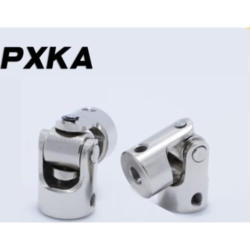Free metal universal joint coupling Cross universal joint Steering joint Universal joint Car model accessories