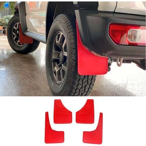 For Suzuki Jimny 2019 2020 2021 Mudguards Splash Mud Flap Guard Fender Car Accessories Mudflaps Front Rear 4Pcs
