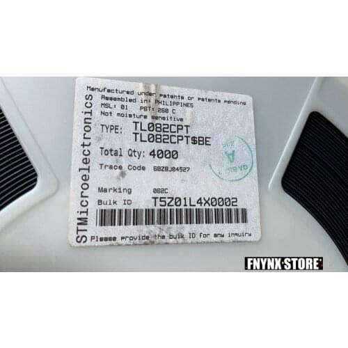 4000Pcs/Roll General Purpose JFET Dual Operational Amplifiers TLP082CPT TL082 TSSOP ST Original
