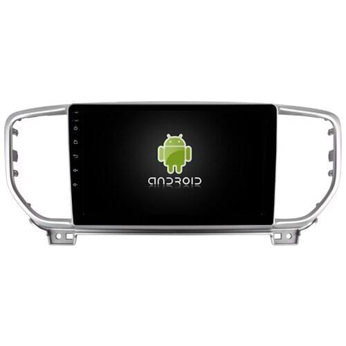 9" Curved Surface Big Screen Android 9.0 OS Car Multimedia Navigation GPS Radio for Kia Sportage (QL) 2019 & KX5 2019 (China)