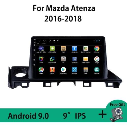 Android 9.0 WIFI Car Radio Audio GPS Navigation Player For Mazda CX5 Mazda 6 Atenza 2016 2017 2018 Carplay Buletooth Mirror Link