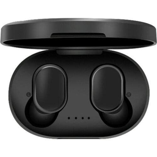 Wireless 5.0 Earphone Stereo With Mic Voice Control Waterproof Double-Eared Split Design Earset