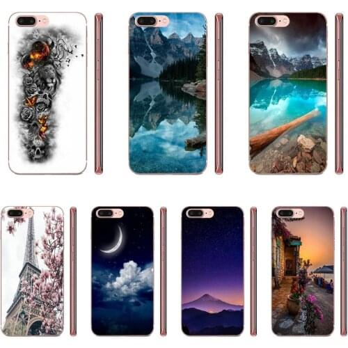 Natural Scenery Luxury TPU Covers Case For Huawei NOVA 6 SE 5 P40 p30 lite Pro Honor V30 20 Pro Mate 30 Pro Lite 20s