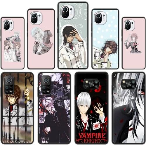 Vampire Knight Fundas Shockproof Phone Case For Xiaomi Poco X3 NFC M3 Pro 9T 11 Note 10 10T Lite 5G Soft Cover Shell Coque TPU