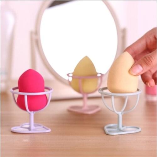 1PCS Makeup Sponge Holders Cosmetic Organizer Puff Display Stand Egg Sponge Drying Holder Bracket Make Up Storage Puff Support