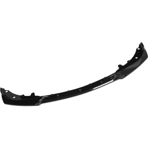 Bumper Diffuser Glossy Black MP Style Aerodynamic Wear Proof Front Bumper Lip ABS for Car Accessaries