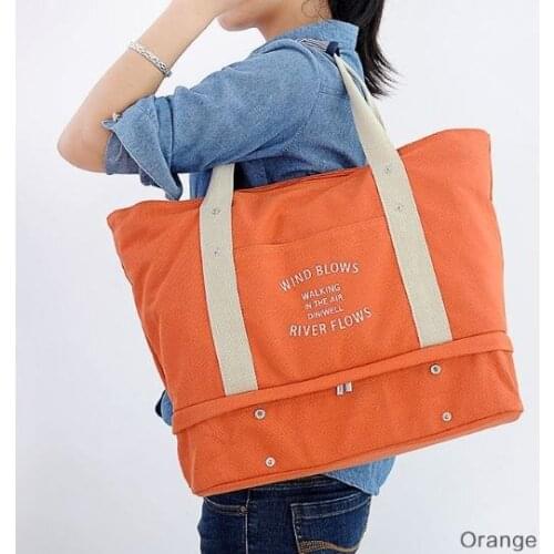 2020 Men Women Travel Shoulder Bag Gym Bag Waterproof Folding Luggage Bag Shoes Storage Bag Large Capacity Maternity Diaper Bag