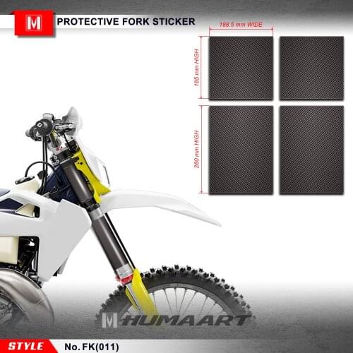 HUMAART Dirt Bike Front Fork Tube Sticker Enduro Graphics Supercross Decal for MX Dirt Bike Off Road Motorcycle Motocross