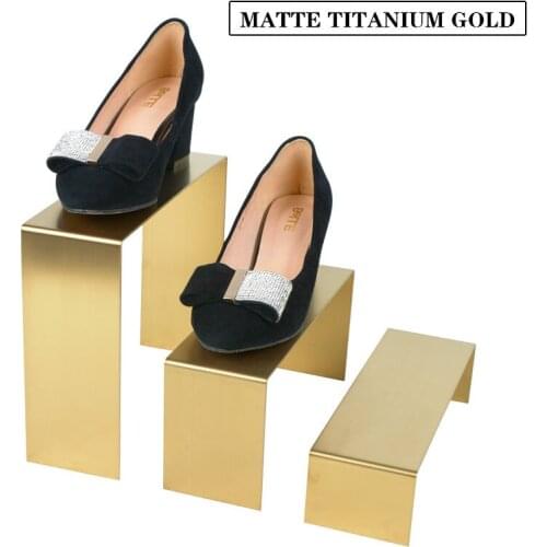 Linliangmuyu A Set of Three METAL U Shaped Shoes Display Stand Holder Rack Good Quality XJ14
