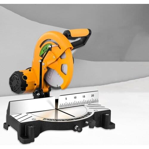 10 inch Aluminum Alloy Woodworking Multi-function Sawing Machine 45 degree Oblique Cutting High Precision Cutting Machine