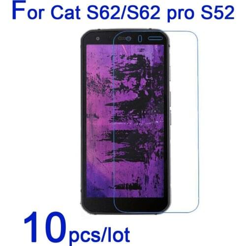 10pcs/lot Soft Mobile Screen Protectors HD-Clear/Matte/Nano Anti-Explosion Protective Films for Cat S52 S62 pro Smartphone LCD