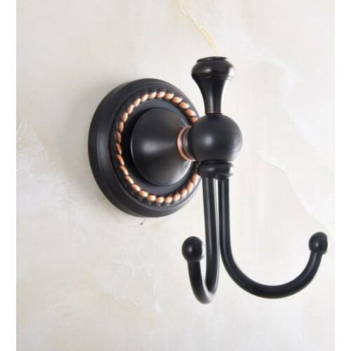 Wall Mounted Cloth Hook Oil Rubbed Bronze Bathroom Accessories Robe hardwares Hooks zba209