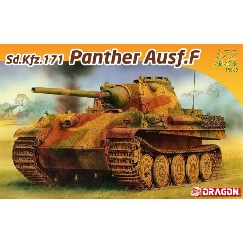 DRAGON 7647 1/72 German Sd.Kfz.171 Panther Ausf.F - Scale Model Kit