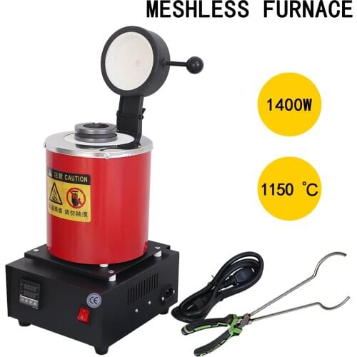 220v 110v 1~3kg Gold Melting Furnace 1400W Portable Graphite Crucible Furnace Jewelry Casting Equipment And Tools