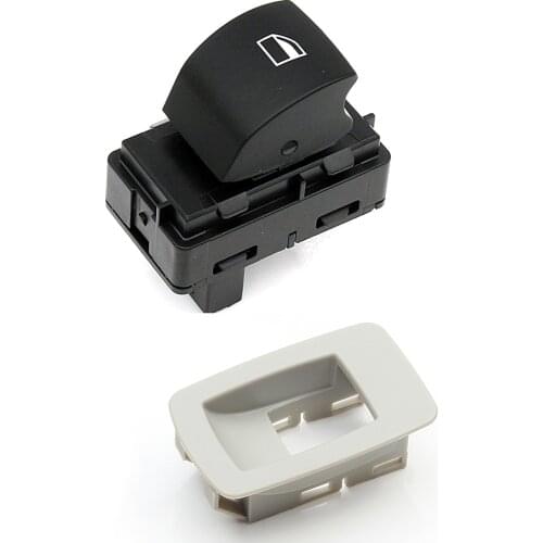 Electric Power Window Master Switch Replacement for BMW 5 Series 4 PINS Grey Kit Parts E60 E61