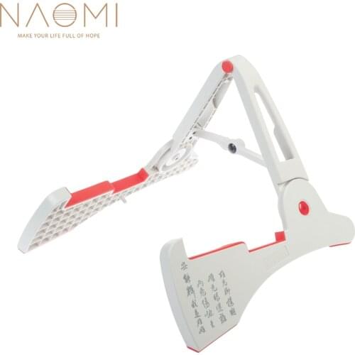 NAOMI Aroma AGS-03 Guitar Stand A-frame Holder Bracket For Acoustic / Electric Guitar Bass Stringed Instrument Stand New