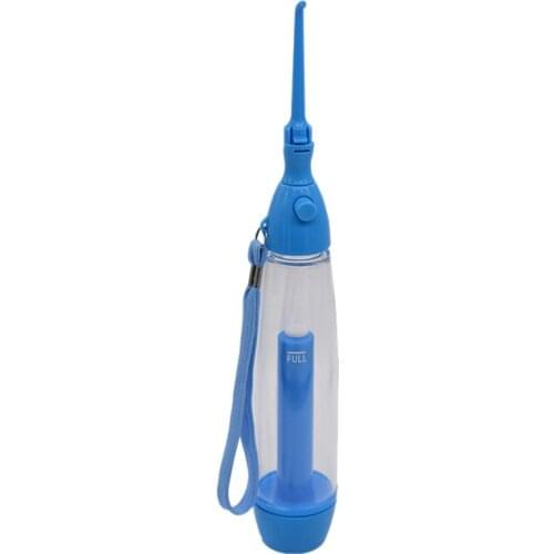 New Portable Oral Irrigator Clean the Mouth Wash Your Tooth Water Irrigation Manual Water De ntal Flosser No Electricity Abs
