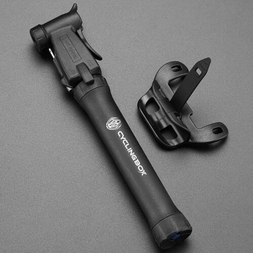 Portable Mini Bicycle Pump Light Aluminum Alloy Bike Pump Air Pump Mountain Cycling Tire Inflator Schrader Presta Valve