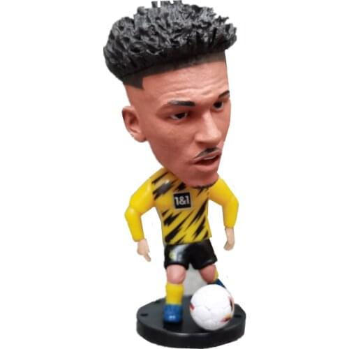 Soccerwe 6.5cm Height Soccer Star Dolls Movable Base DORT# 7# Sancho Figures 2021