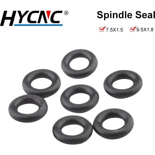 10PC O-Ring Sleeve Seal Ring O-Ring Rubber Ring Machine Repair Parts CNC Milling Machine Leak-Proof Spindle Oil Seal