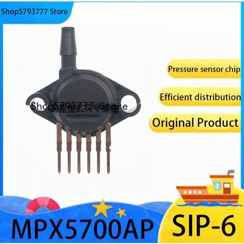 1PCS-10PCS New original genuine MPX5700AP SIP-6 MPX5700 SIP6 pressure sensor analog voltage
