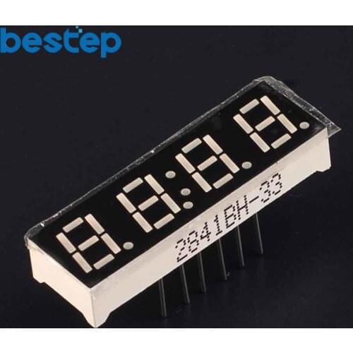 10PCS/LOT Common Anode 4Bit Digital Tube 7 Segment 0.28" Red LED Display